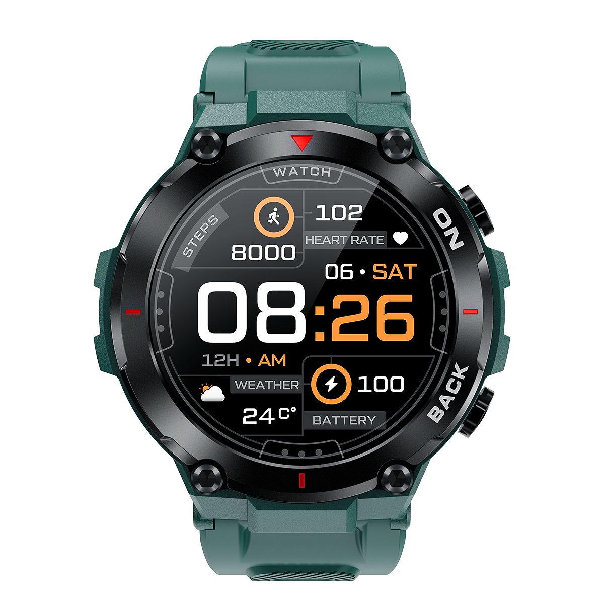 Smartwatch Giewont GW460 green