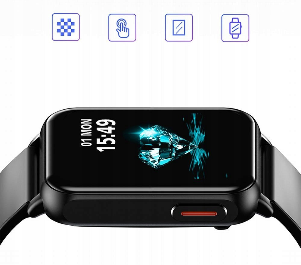 Smartwatch Gravity Black 2 Straps GT17-7 Brand Gravity