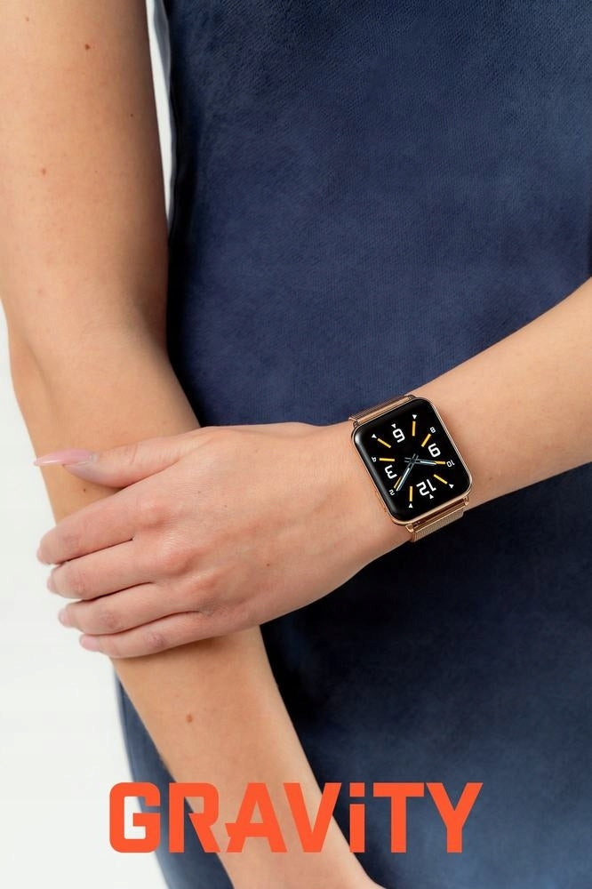 Smartwatch Gravity Rose Gold Purple 2 Strips GT17-3 Model other