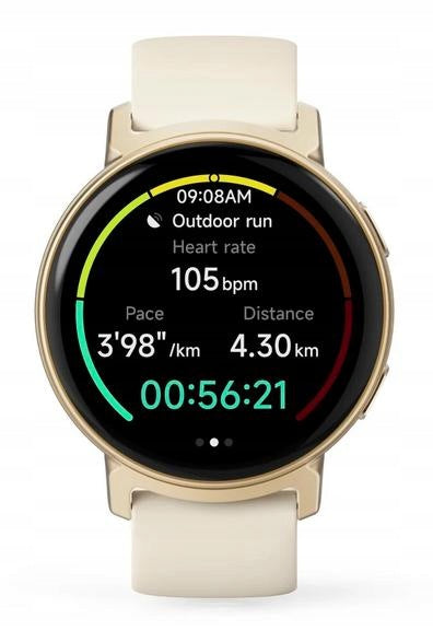 Smartwatch HAMA 7020 GPS Amoled 43mm White and gold Packaging status original