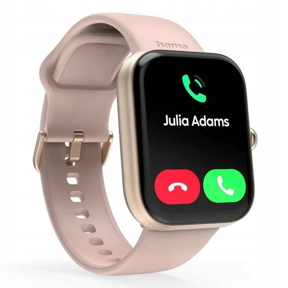 Smartwatch HAMA Fit Watch 5000 Rectangular Rose Gold Brand Hama