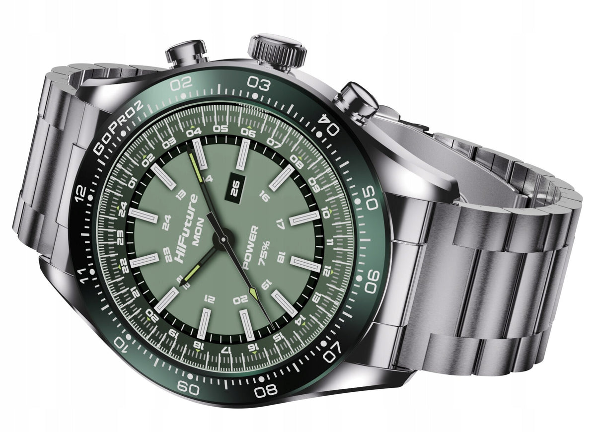 Smartwatch HIFUTURE Go Pro 2 Silver-green Model other