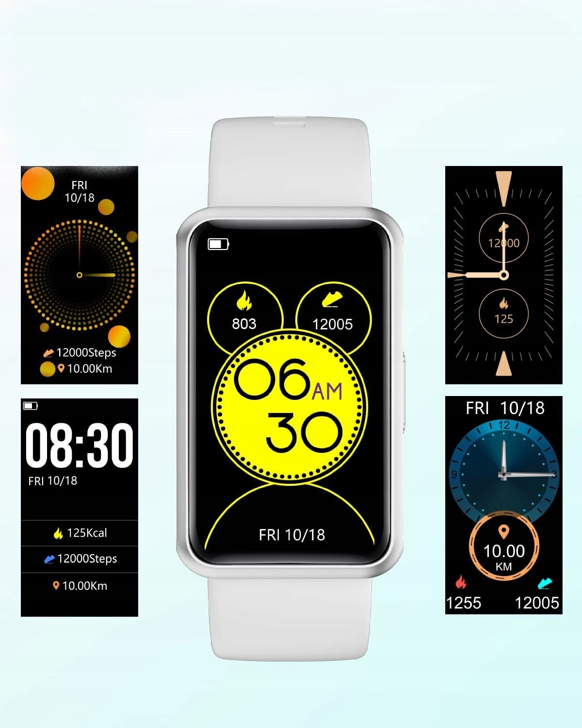 Smartwatch HUAKUA S2 grey 55B388 Packaging status original