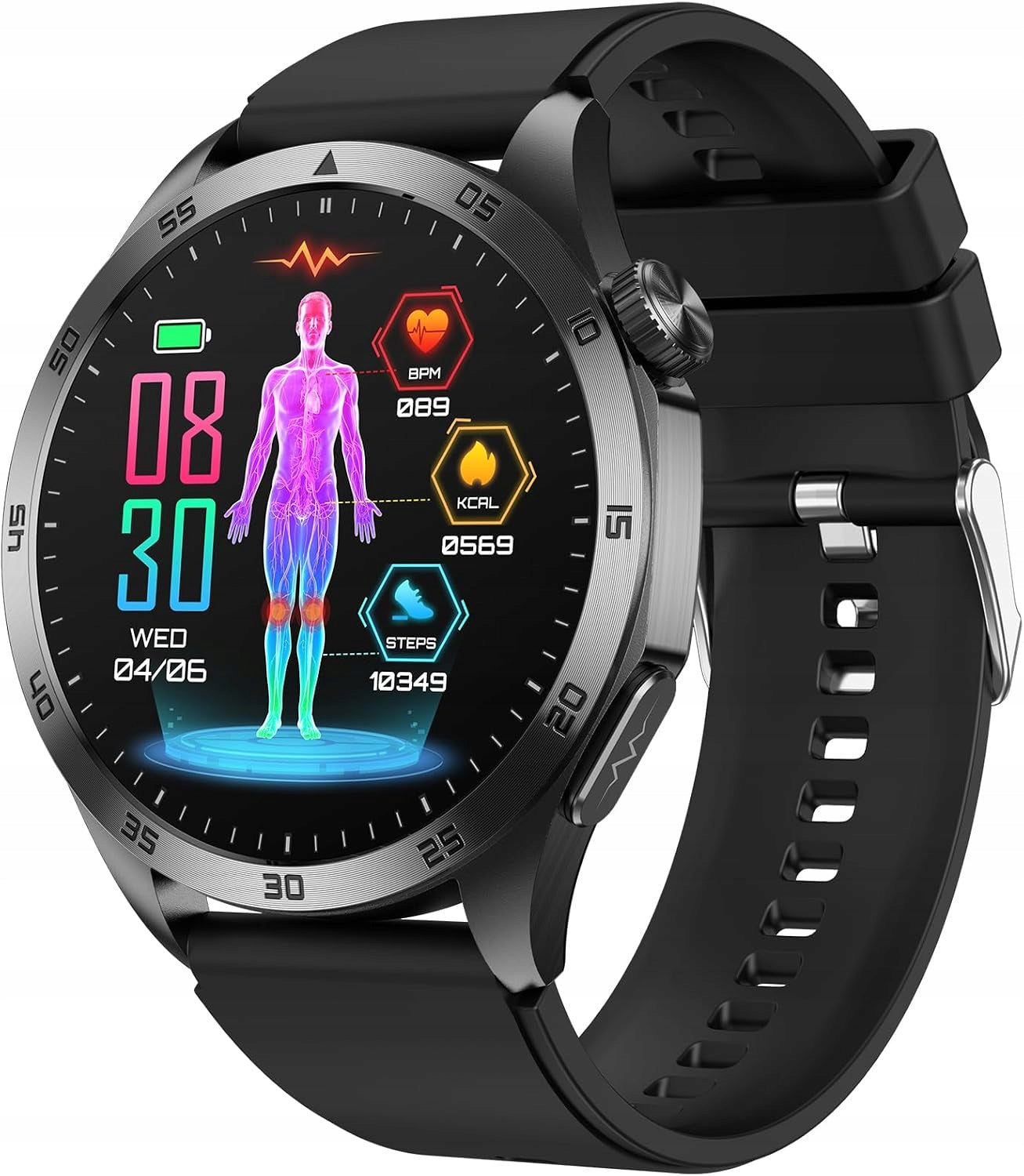 Smartwatch Health Kardena Care Pro 4 ECG SOS Talk Pressure Brand no brand