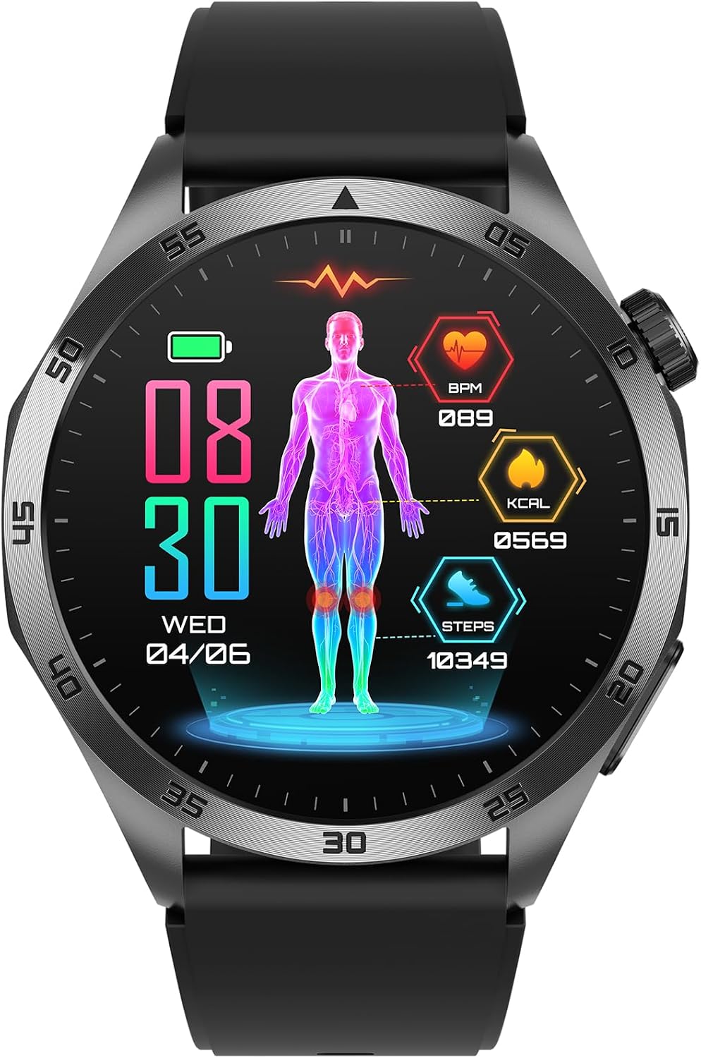 Smartwatch Health Kardena Care Pro 4 ECG SOS Talk Pressure