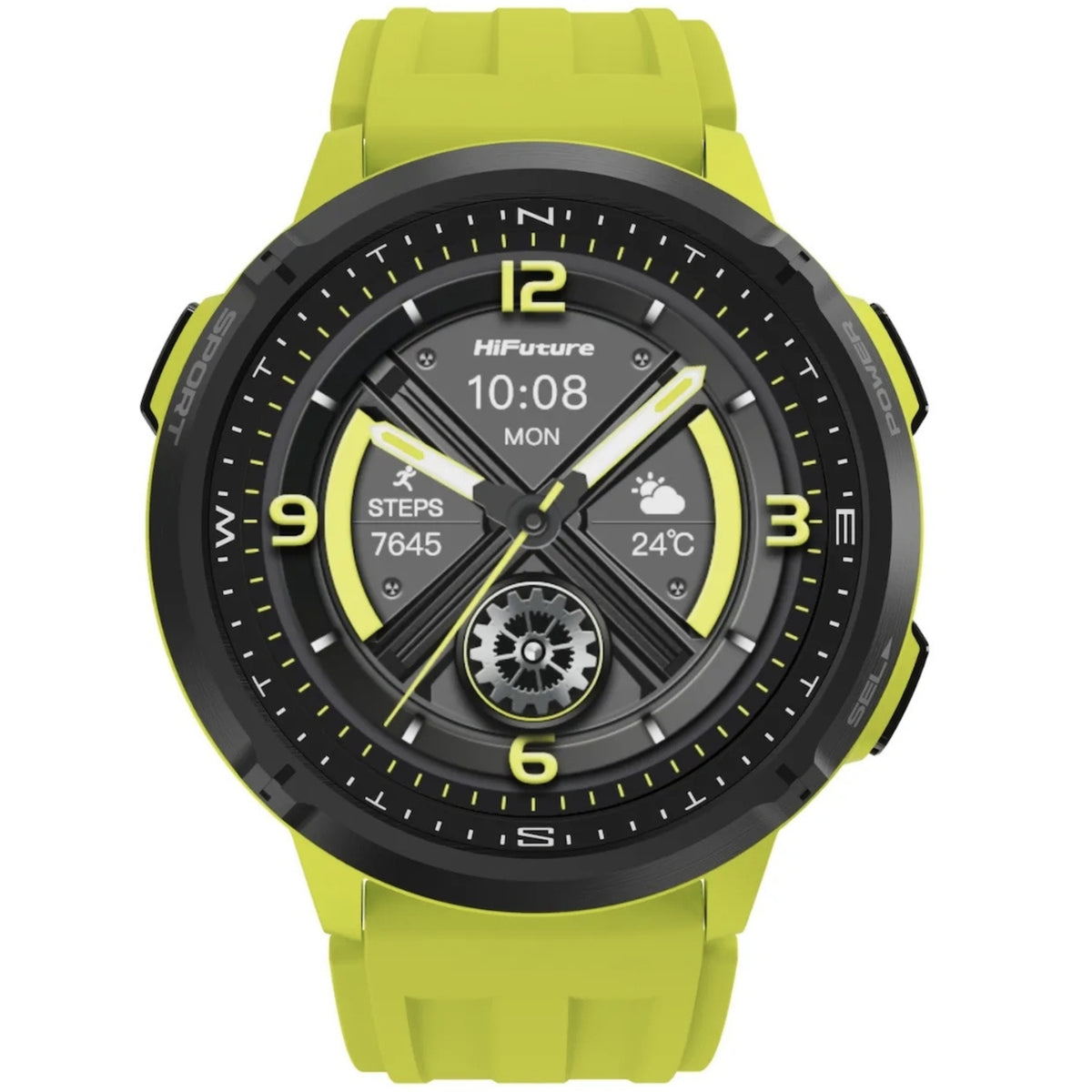 Smartwatch HiFuture MIX3 AMOLED Features AI Yellow