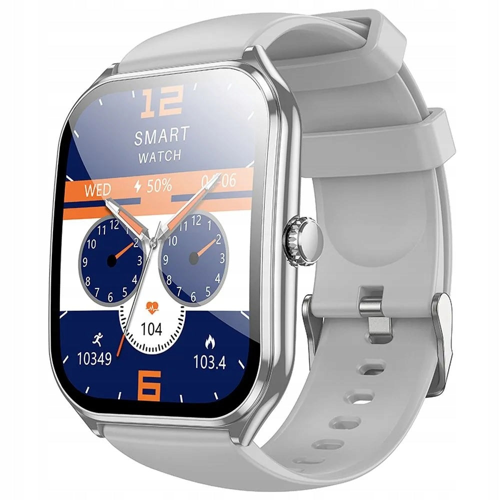 Smartwatch Hoco 1,96" AMOLED IP67 with talk function Y28 silver Brand Hoco