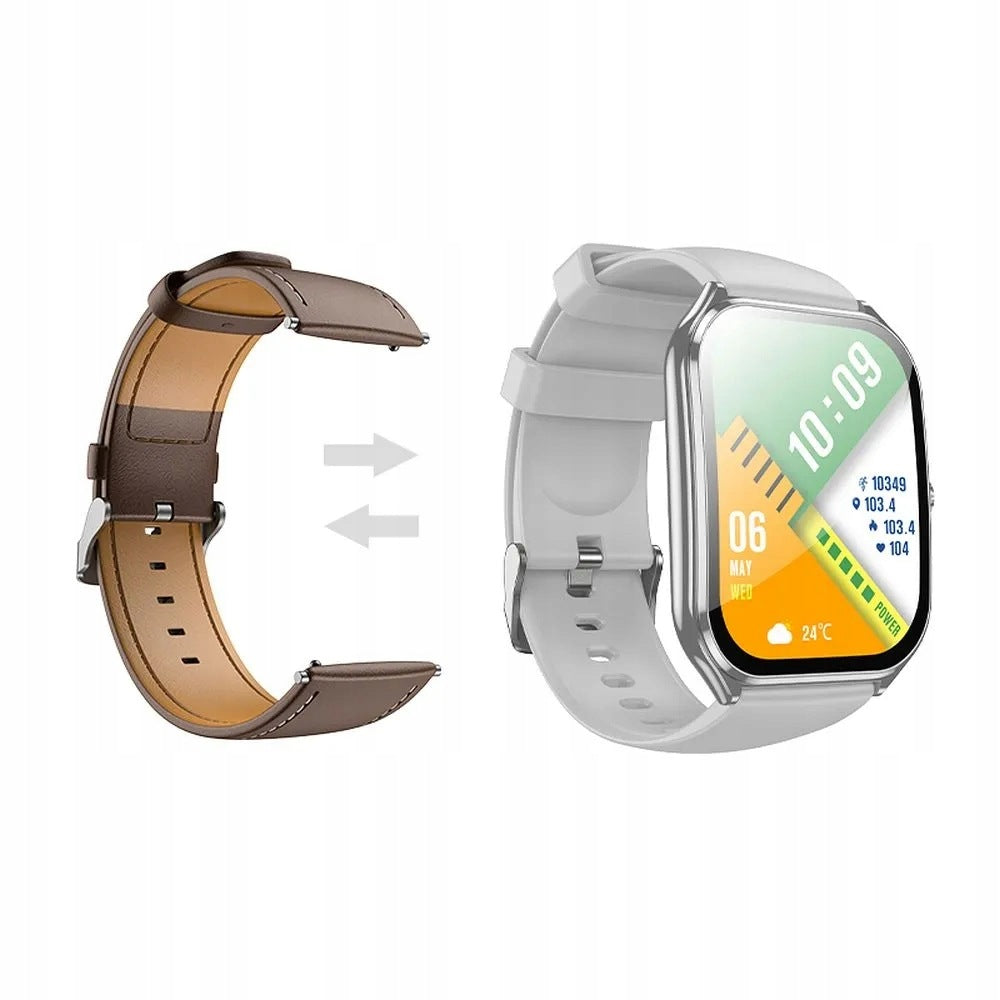 Smartwatch Hoco 1,96" AMOLED IP67 with talk function Y28 silver Model other