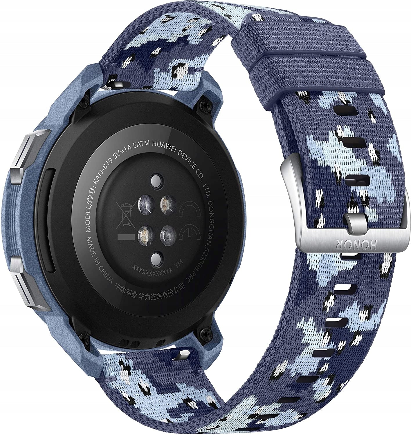 Smartwatch Honor Watch GS Pro blue steel with GPS and water resistance Brand Honor