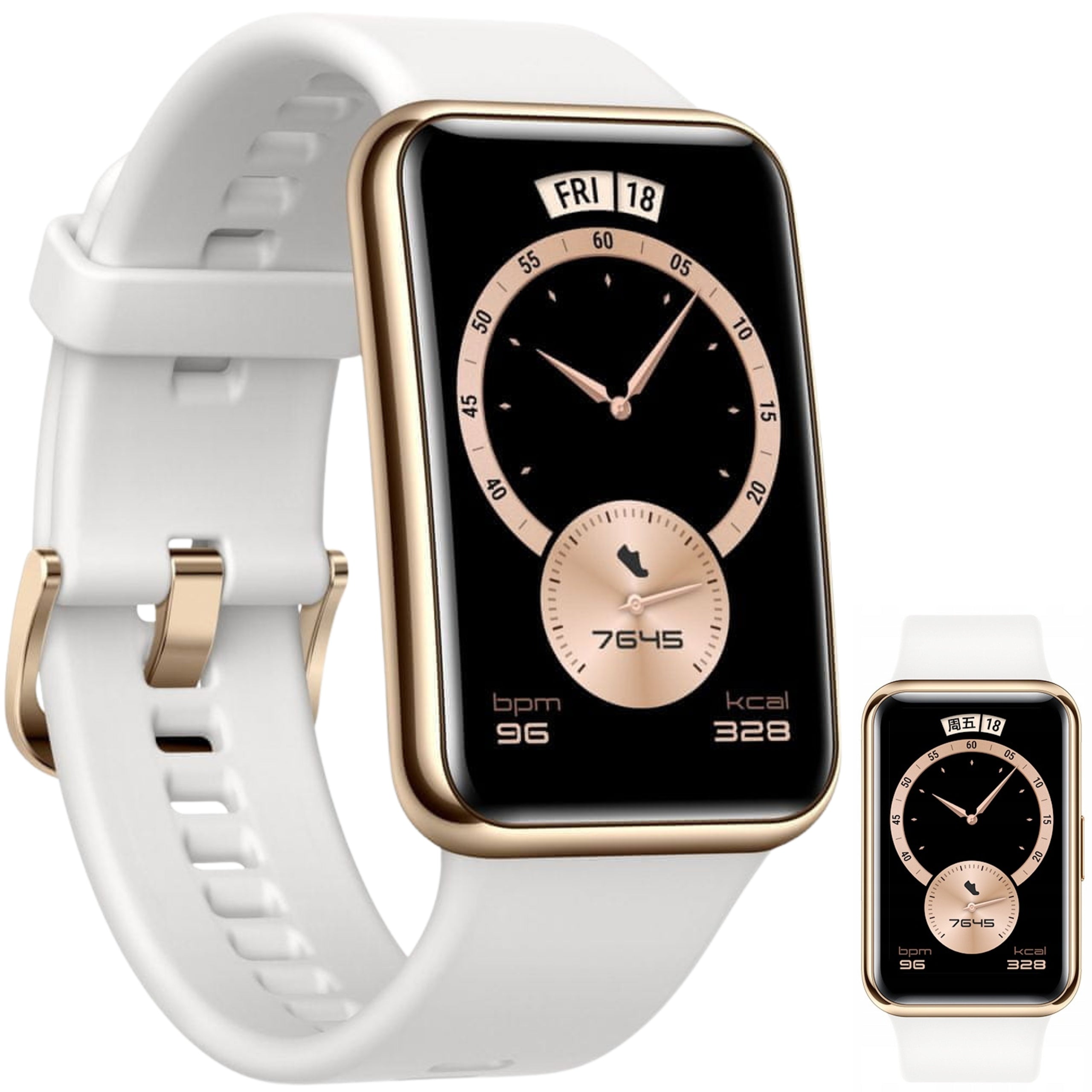 Smartwatch Huawei Watch Fit Elegant White Bluetooth 5.0 1,64'