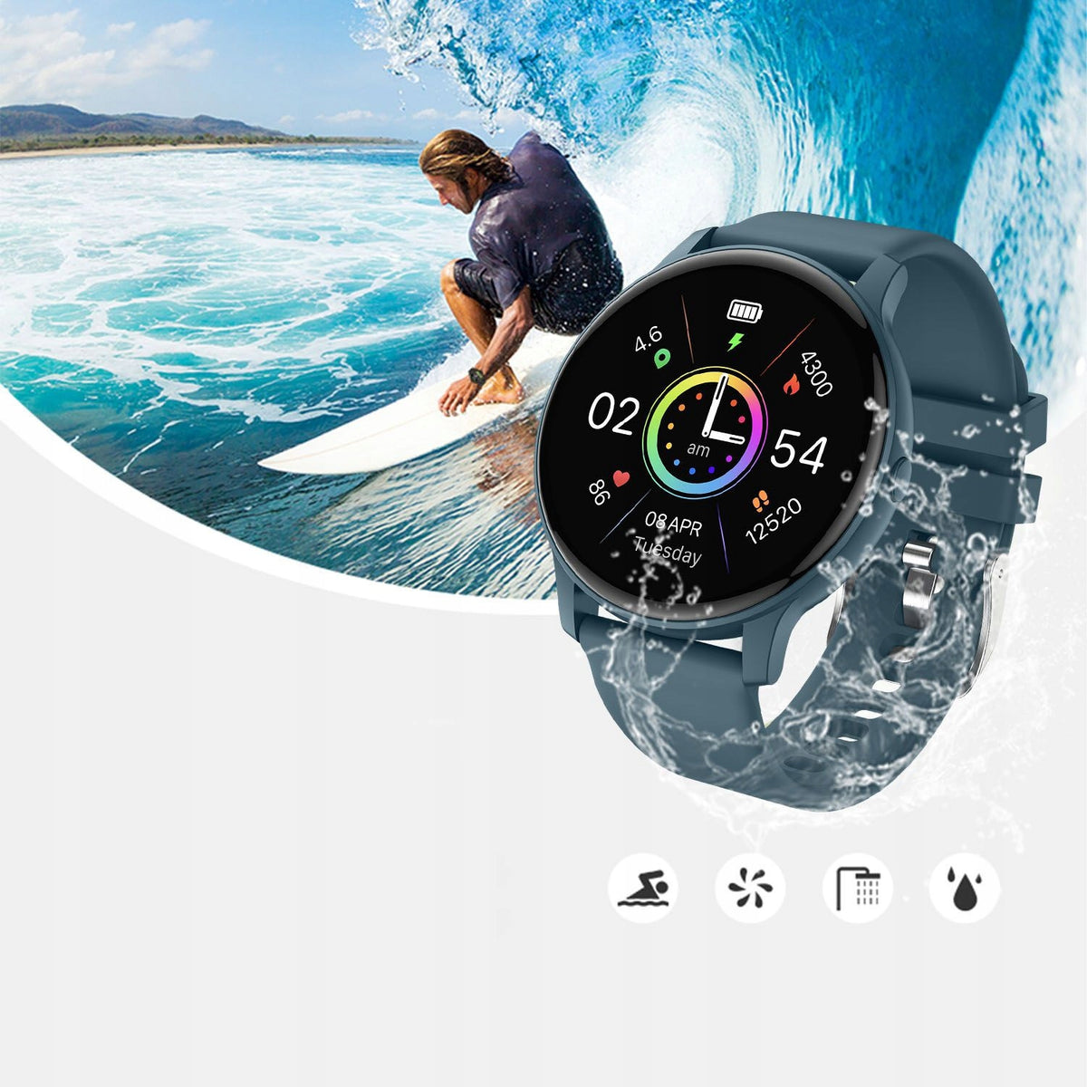 Smartwatch Iutech S40 blue Manufacturer code 797285183862