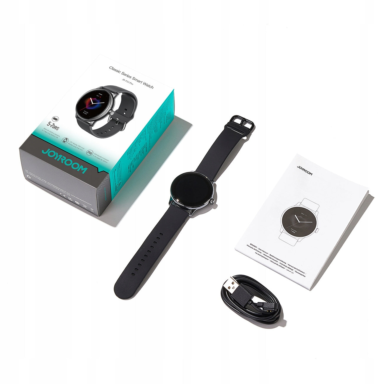 Smartwatch Joyroom JR-FC1 Grey - with call answering function Brand Joyroom