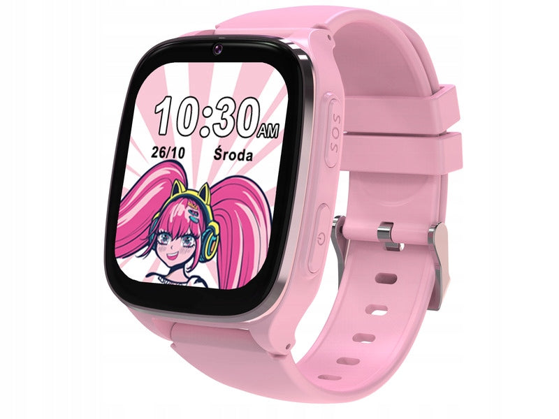 Smartwatch KIANO Watch KID Princess 4G LTE Pink