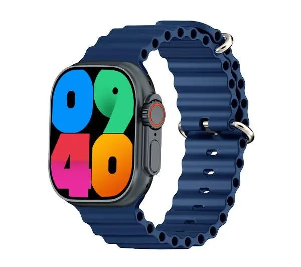 Smartwatch Kiano Watch Solid 49mm NFC IP68 GPS Navy Blue + additional strap Brand Kiano