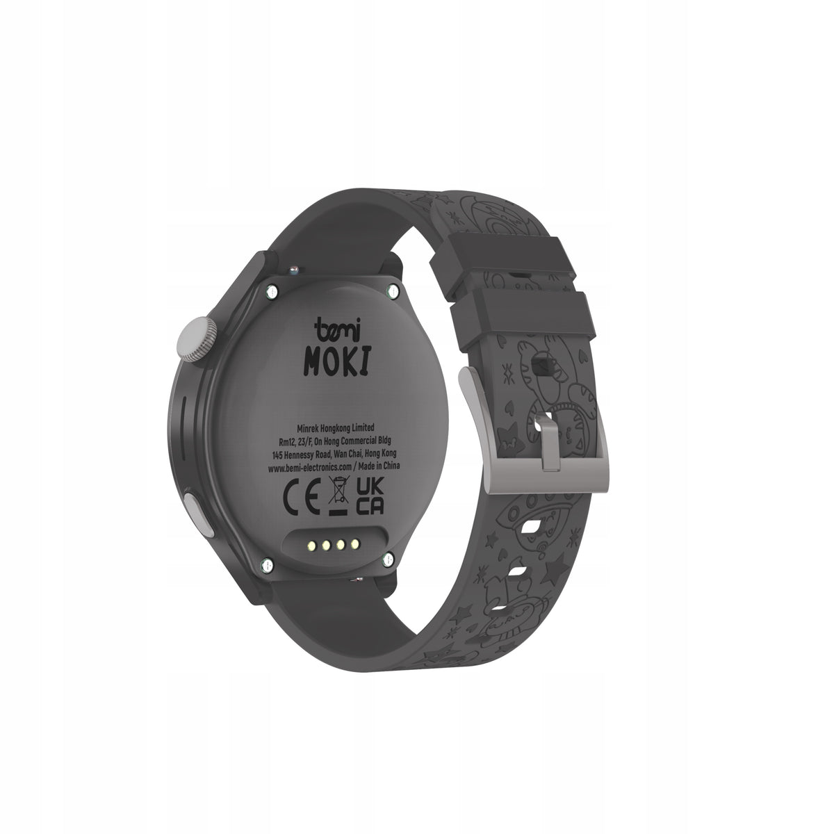 Smartwatch Kids Bemi Moki Grey 550mAh 1.32 Cali GPS+LBS+AGPS+Wifi Manufacturer code BWMOK1BG