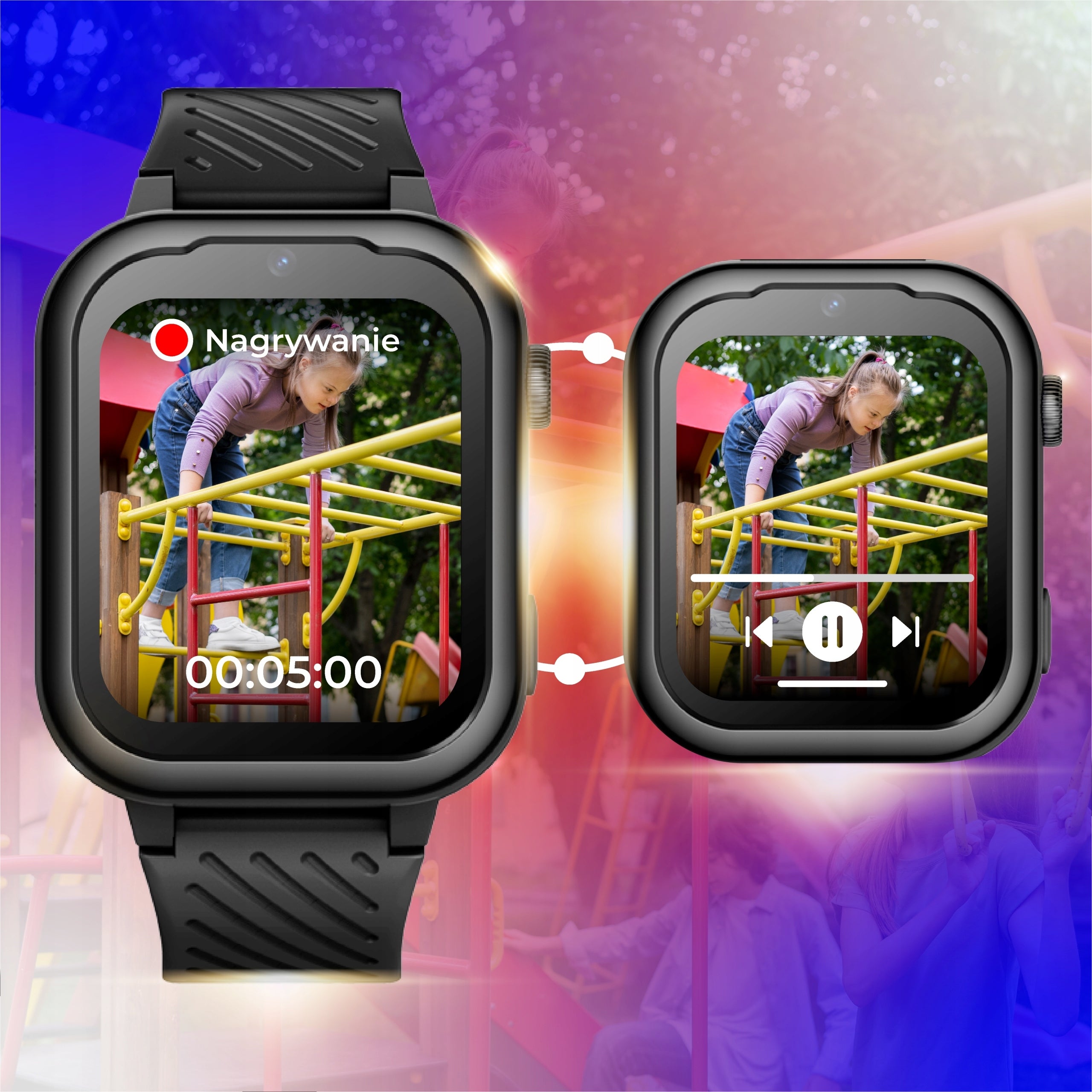 Smartwatch Kids Garett Kids Essa 4G Black GPS Wi-Fi SOS Pedometer Manufacturer code 5904238487266