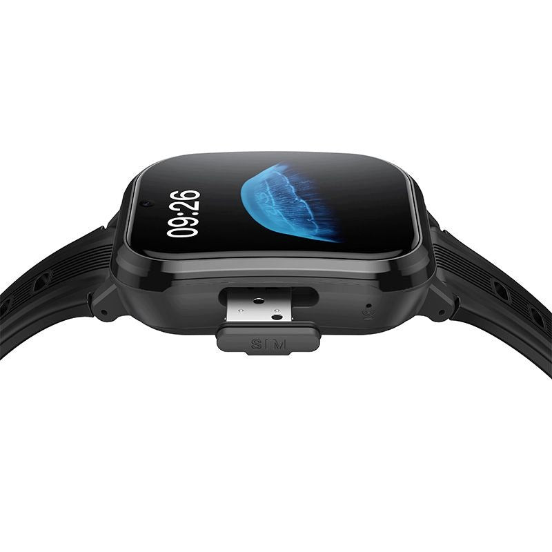Smartwatch Kids Watch 4G GPS With Ringing Function Hoco Y108 Black Manufacturer code Smartwatch zegarek dla dziecka SIM GPS