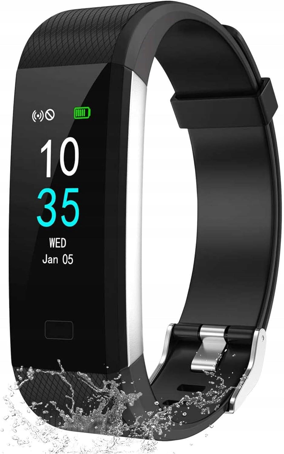 Smartwatch LEBEXY ID 68 GPS IP68 Android iOS 10 days Black