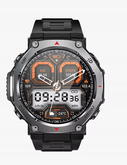 Smartwatch LIGE KT85A LED FLASHLIGHT BLACK