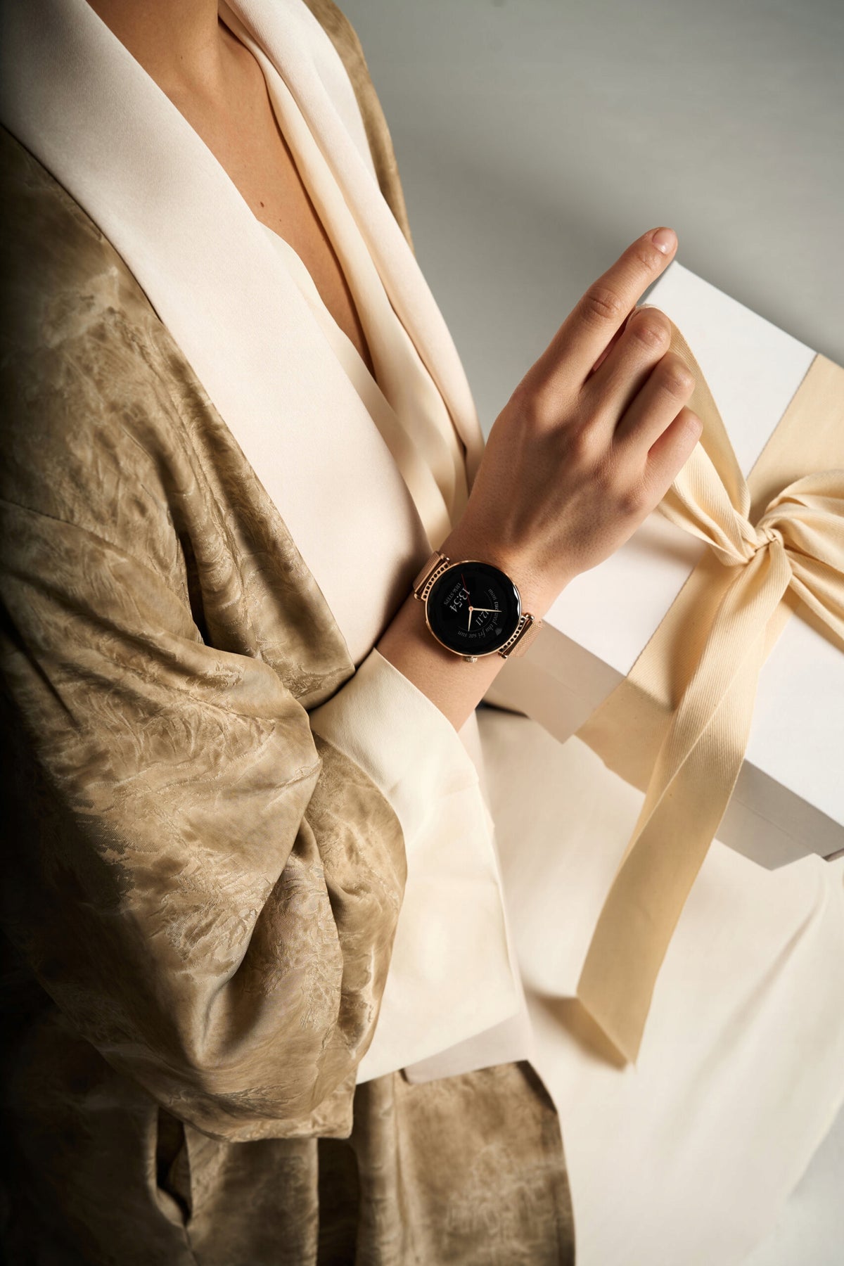 Smartwatch MAXCOM FW73 Onyx Gold Brand Maxcom