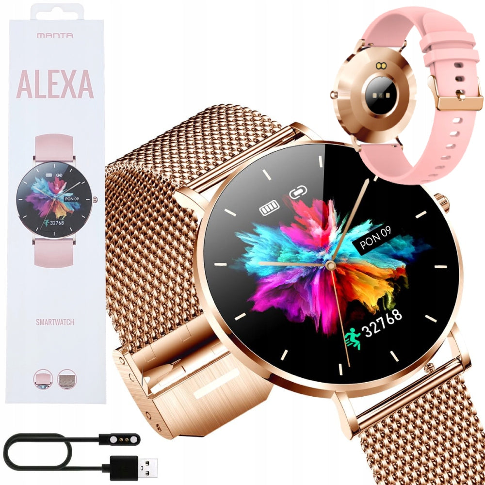 Smartwatch Manta Alexa gold - the perfect gift!!! Manufacturer code SWU501GD