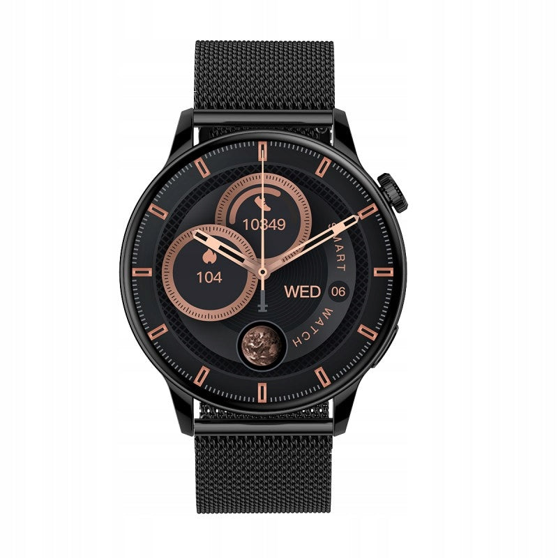 Smartwatch Maxcom FW58 Vanad Pro | Black | AMOLED | Bluetooth
