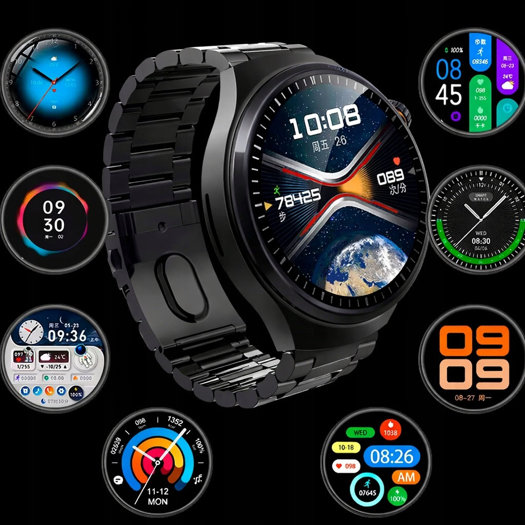 Smartwatch Men's Bluetooth Talk Pulse Sugar Measurement Pedometer Sport Brand no brand