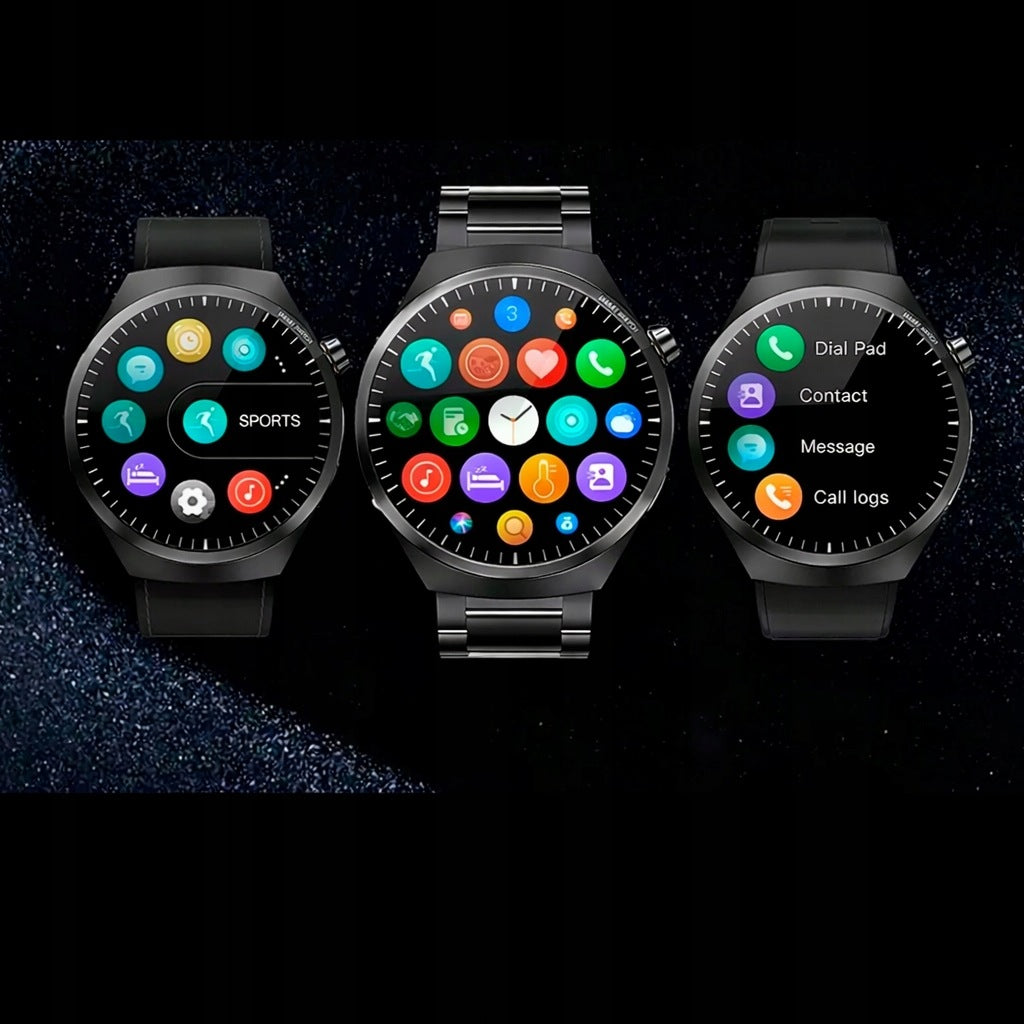 Smartwatch Men's Bluetooth Talk Pulse Sugar Measurement Pedometer Sport Packaging status original