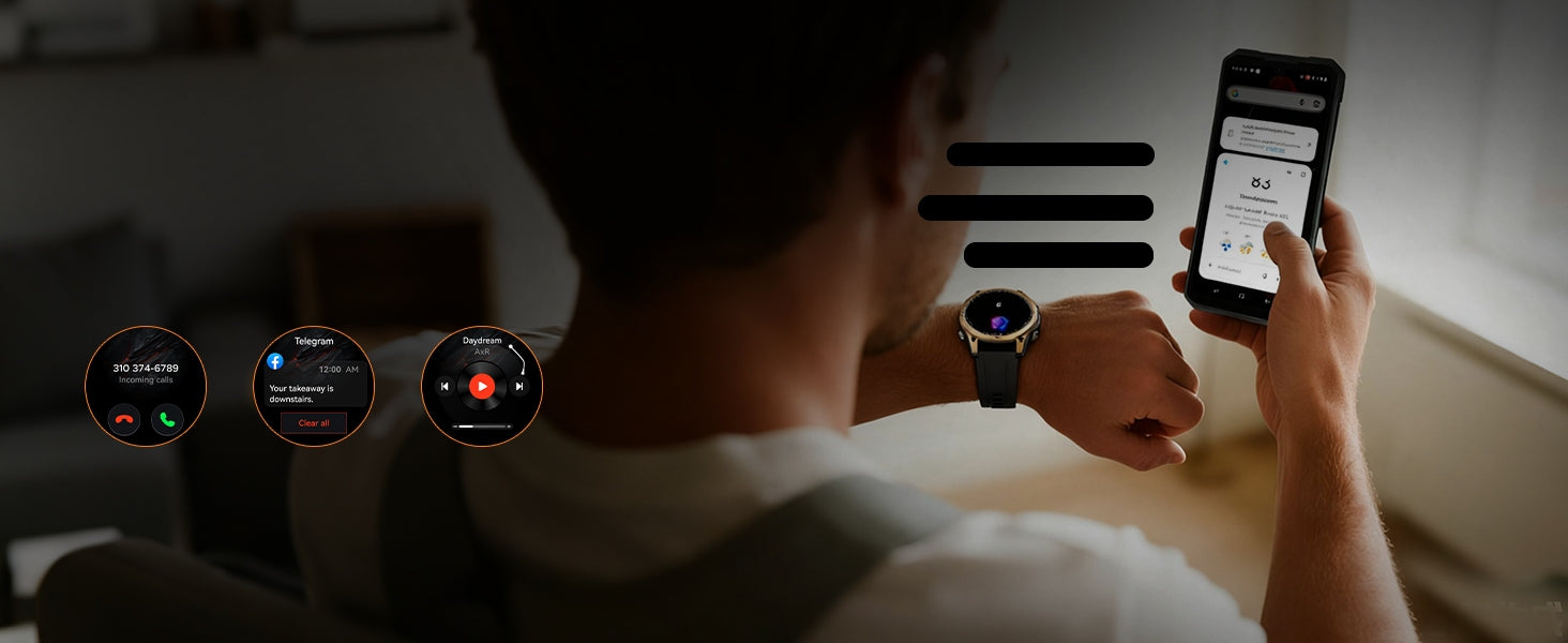 Smartwatch Men's GPS AMOLED Conversation MENU PL WATERPROOF IP69K Watch sport Manufacturer code 6923740288368