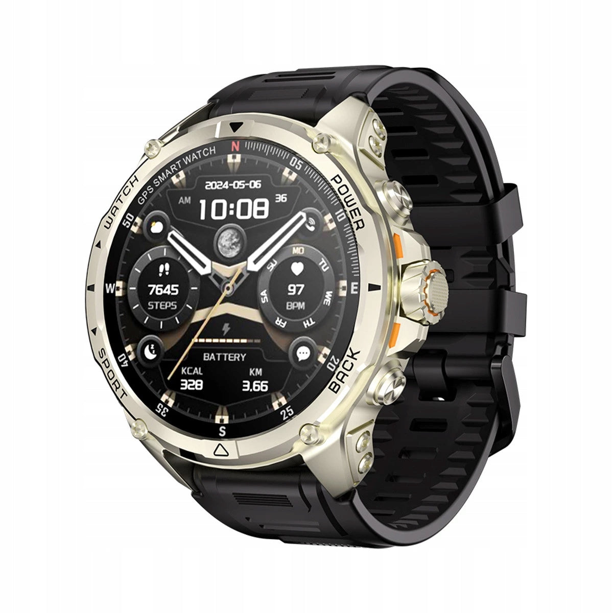 Smartwatch Men's GPS WATERPROOF 170 Discipline ChatGPT Sports Watch