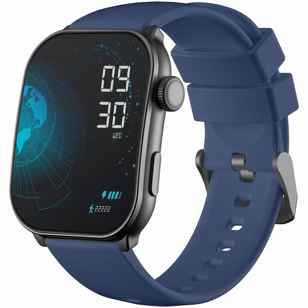 Smartwatch Men's GRAVITY GT28-3 Strap Bracelet Navy Blue Black Brand Gravity