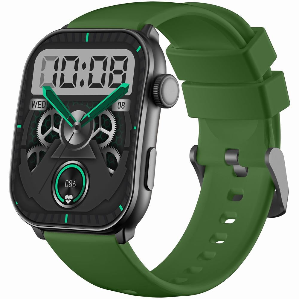 Smartwatch Men's GRAVITY GT28-4 Strap Bracelet Green Black Brand Gravity