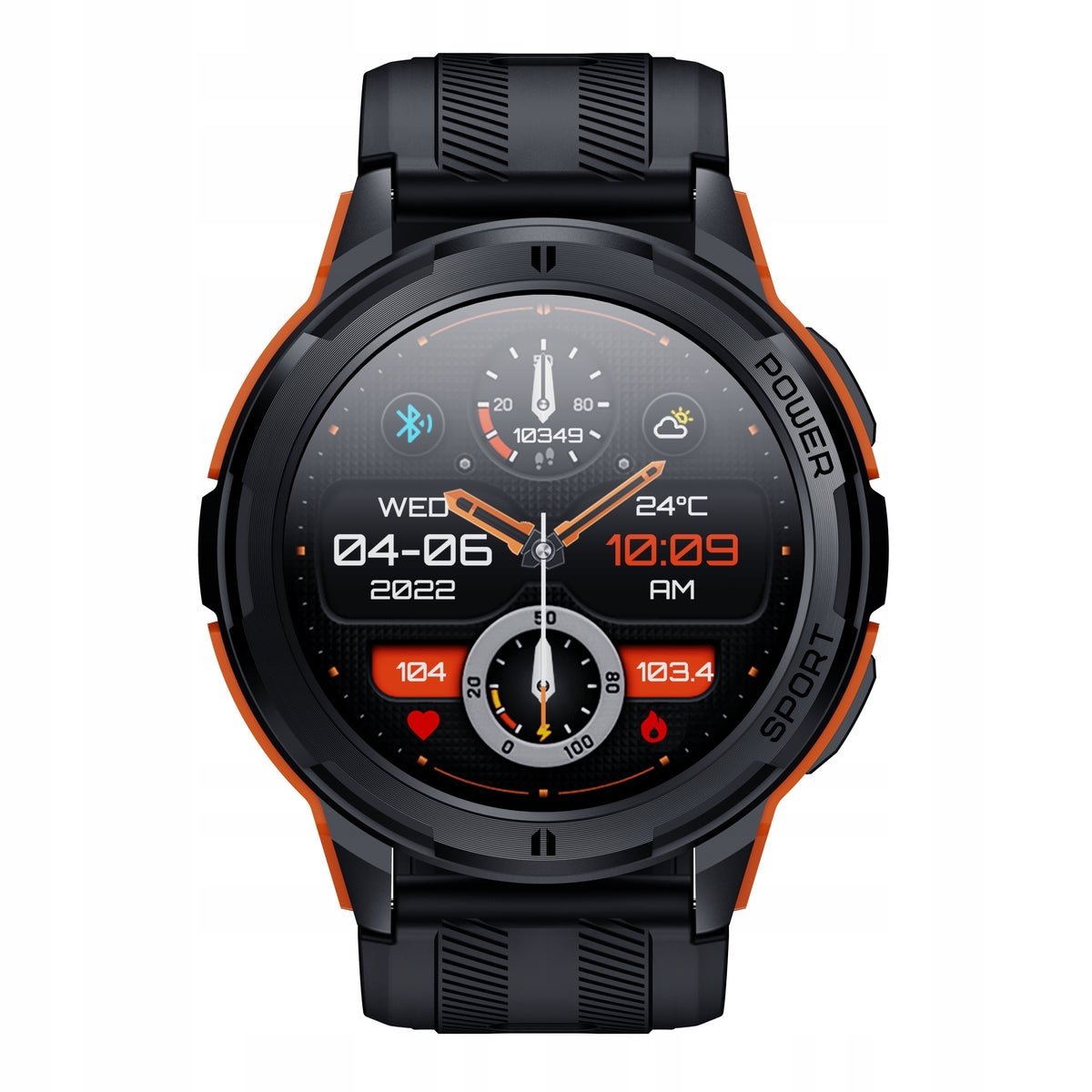 Smartwatch Men's Sports Military Watch LARGE BATTERY PL Manufacturer code Smartwatch męski militarny