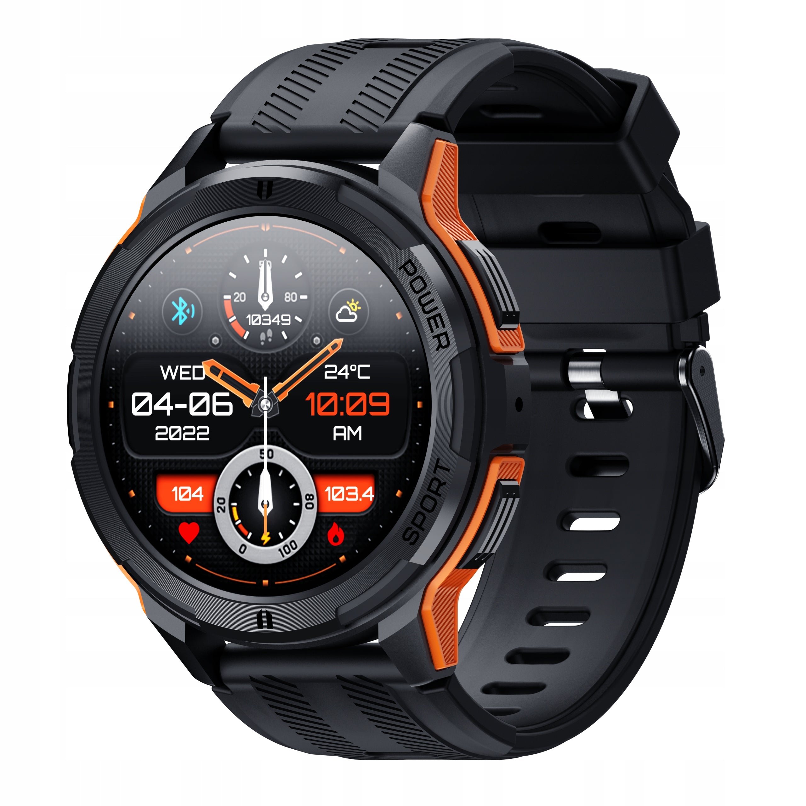 Smartwatch Men's Sports Military Watch LARGE BATTERY PL Packaging status original