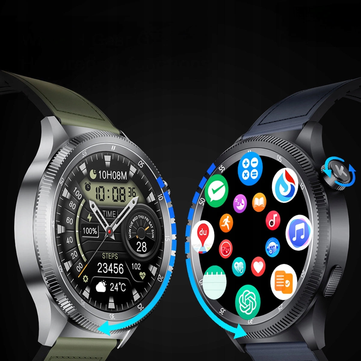 Smartwatch Men's WATERPROOF 111 Discipline ChatGPT 26 Languages Watch Brand no brand