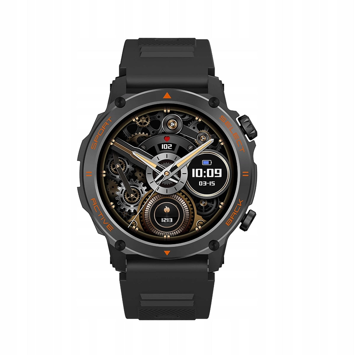 Smartwatch Men's Watch 1.43 100 Discipline MARTIAL ARTS ChatGPT black Packaging status original