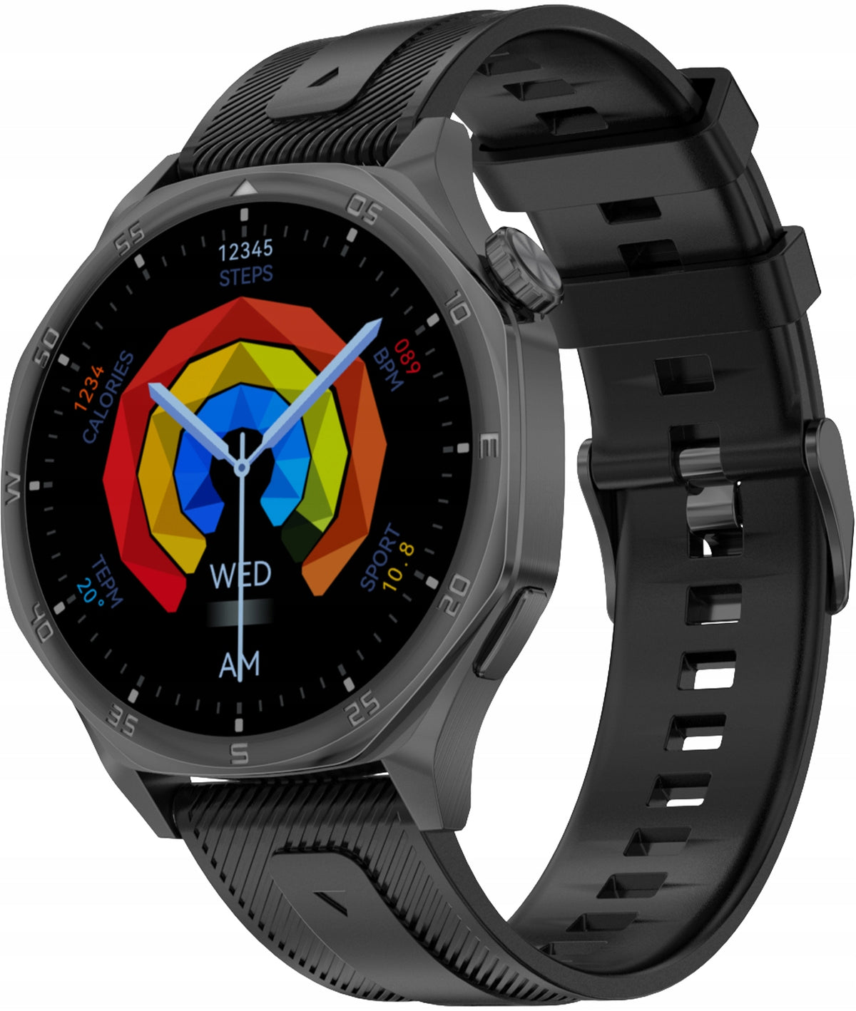 Smartwatch Men's Watch DT5 New AMOLED Talk BT Menu PL 4GB Packaging status original