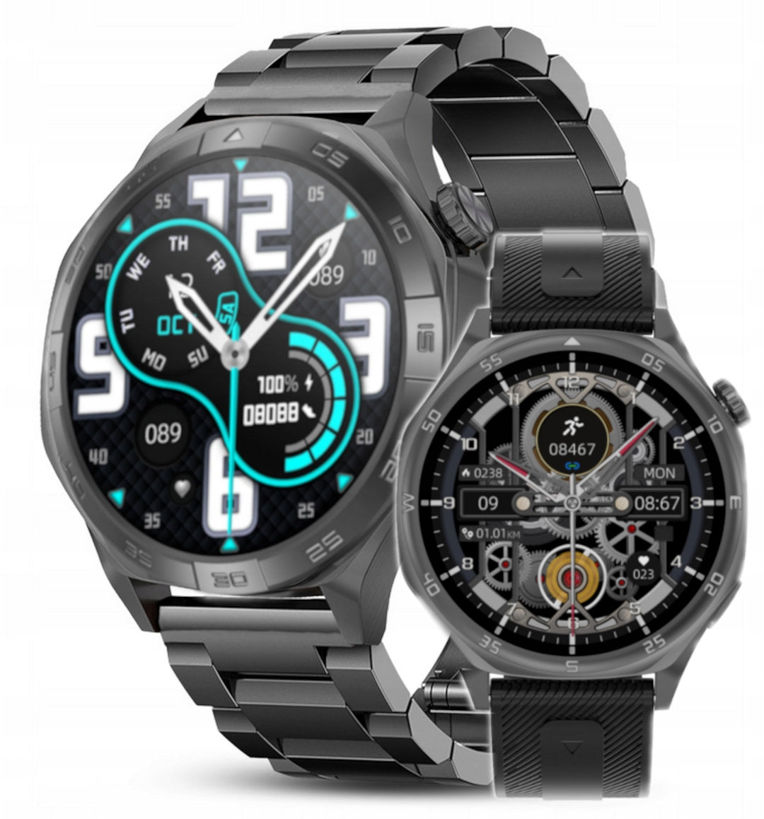 Smartwatch Men's Watch DT5 New AMOLED Talk BT Menu PL 4GB
