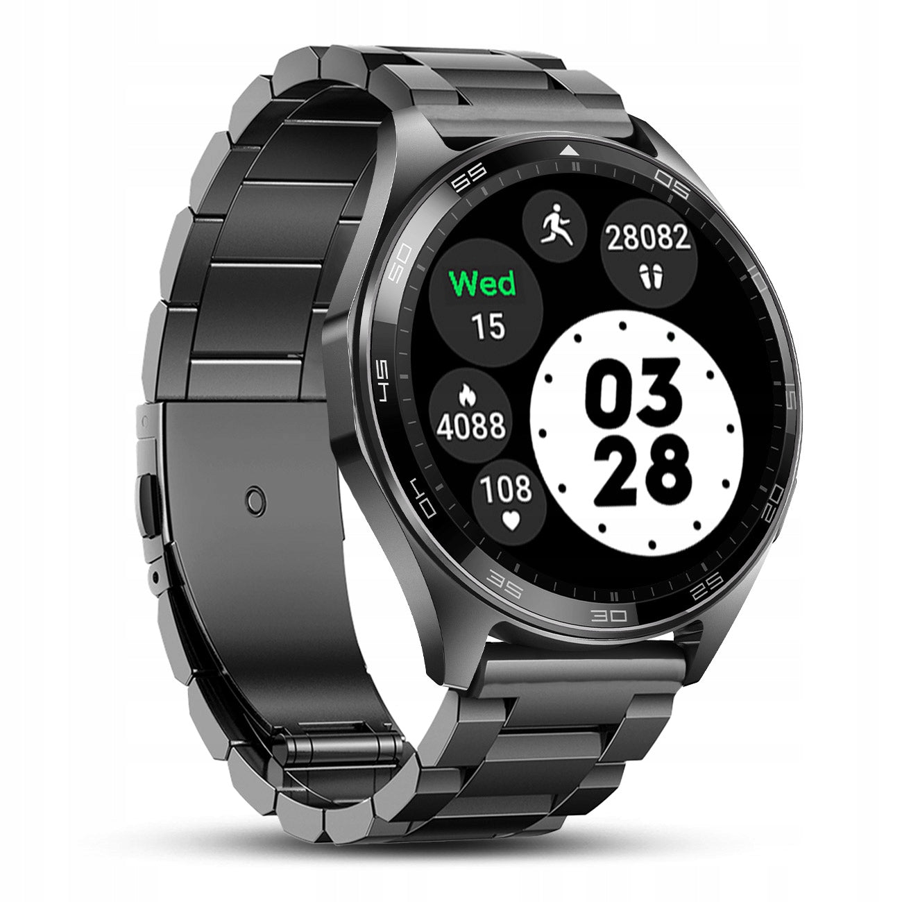Smartwatch Men's Watch MENU PL Waterproof Conversation Smart Watch 3 STRIPES EAN (GTIN) 5906639822806