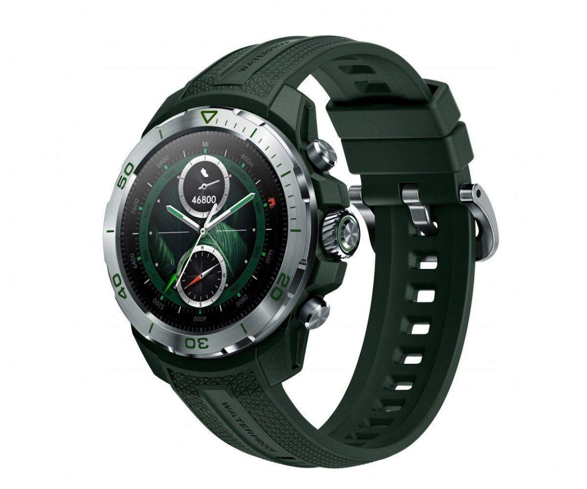 Smartwatch Mibro GS Explorer AMOLED 1,32" Bluetooth GPS up to20h 10ATM Green