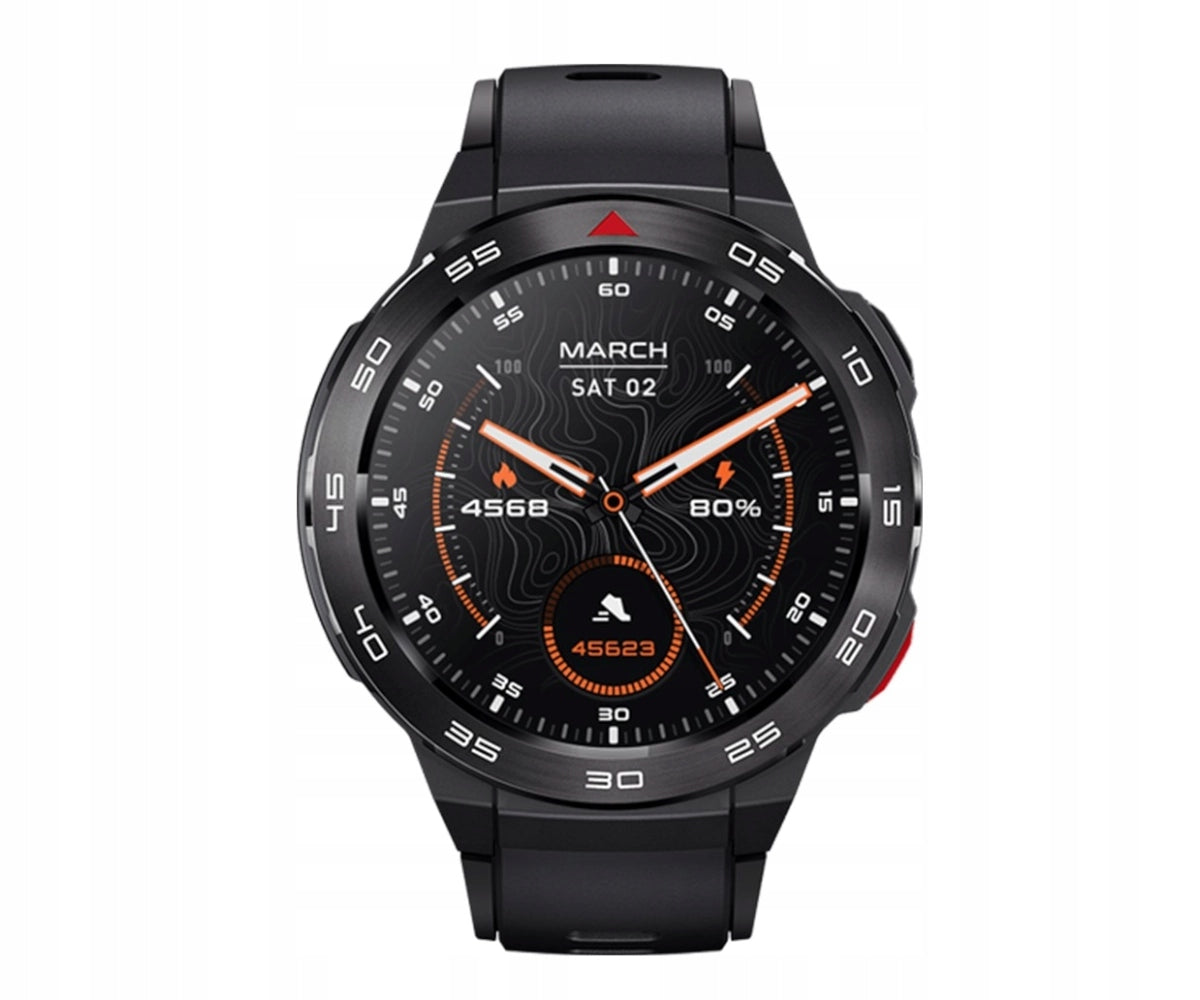 Smartwatch Mibro GS Pro AMOLED 1,43" GPS Bluetooth up to 30 days of operation Black Manufacturer code MIBAC_GS-PRO/BK