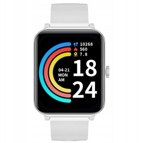 Smartwatch Niceboy Watch 4 Lite Artic Silver 1,83″ 240x240 px BT Silver Packaging status original