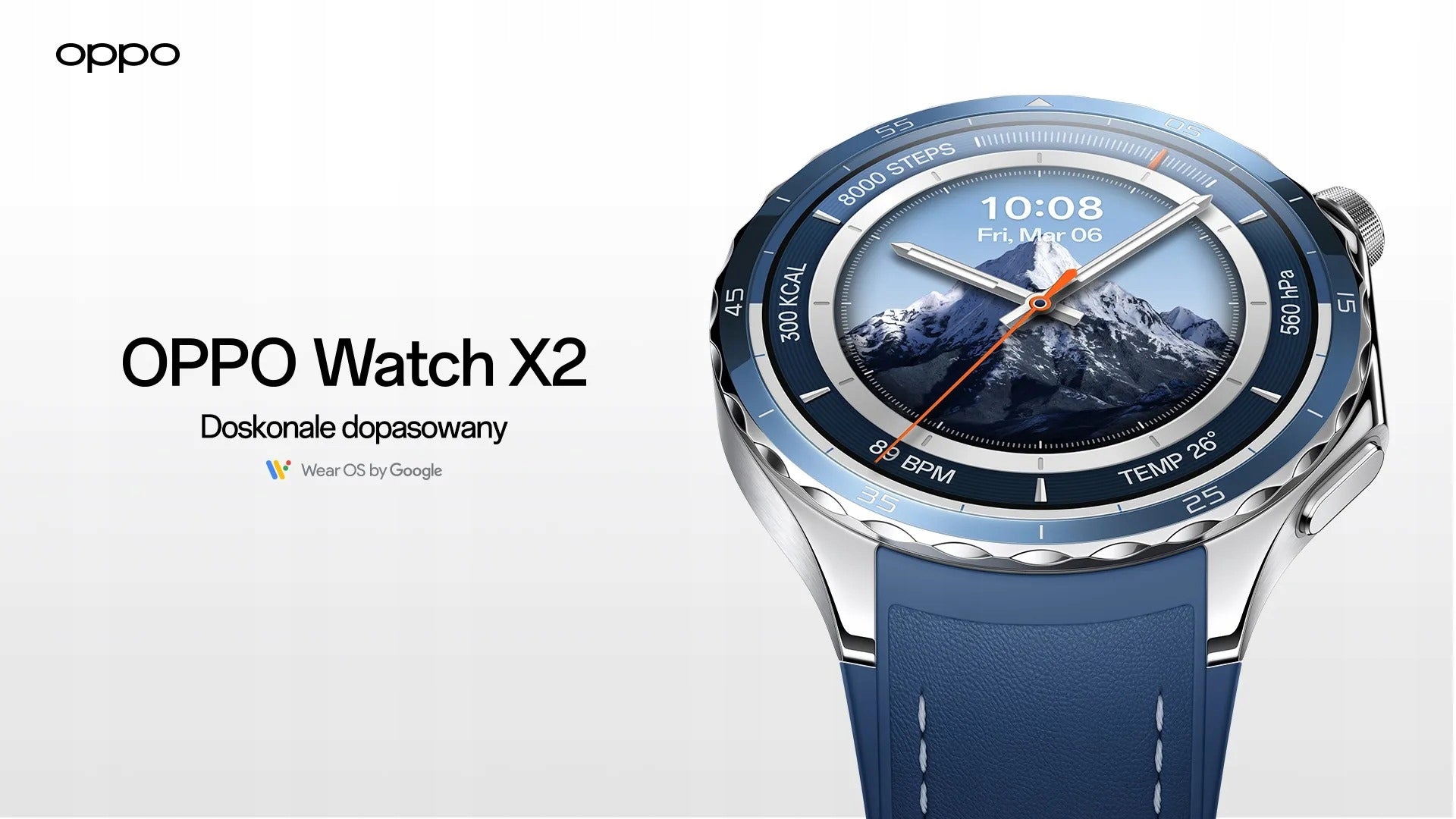 Smartwatch OPPO Watch X2 NFC GPS blue Packaging status original