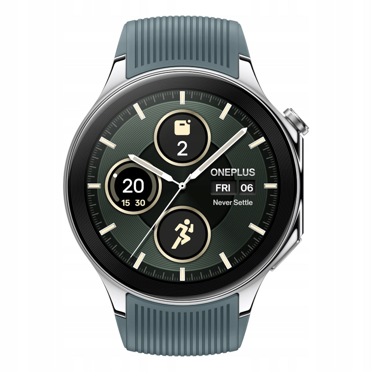 Smartwatch OnePlus Watch 2 Silver (Radiant Steel) Packaging status original