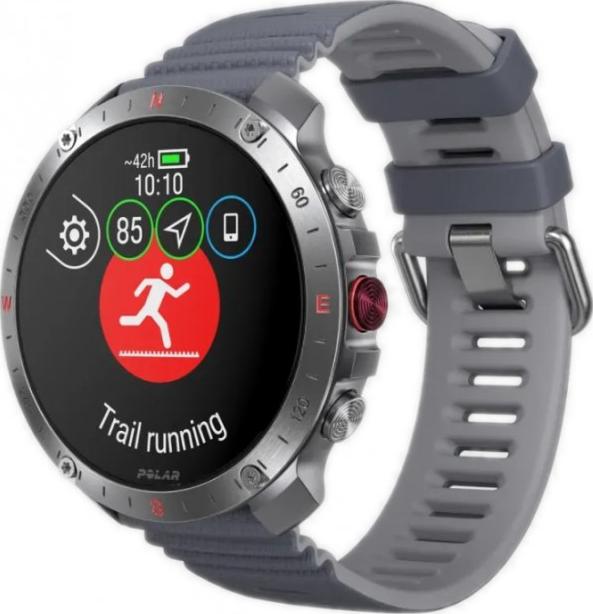 Smartwatch Polar Grit X2 Pro 48 mm GPS 488 mAh MIL-STD-810H grey Packaging status original