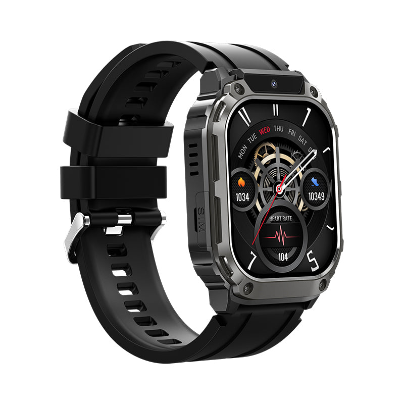 Smartwatch Q80 GPS WiFi 4G 750 mAh Memory 2G+16G PL CZ Menu black BOMB Manufacturer code SW-Q80B