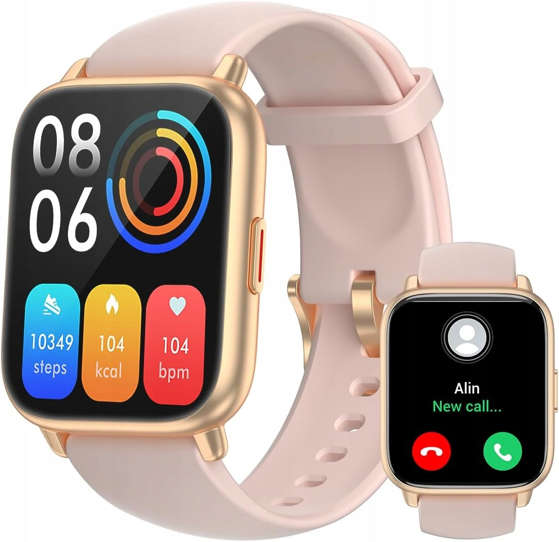 Smartwatch RUIMEN Gold- Pink