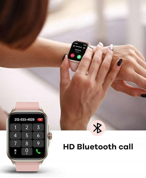 Smartwatch SOUYIE 1,91 HD pink activity health monitor Brand no brand