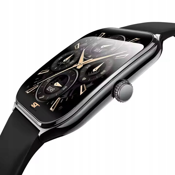 Smartwatch ST 08 UltraSlim | silver - strap grey Packaging status original