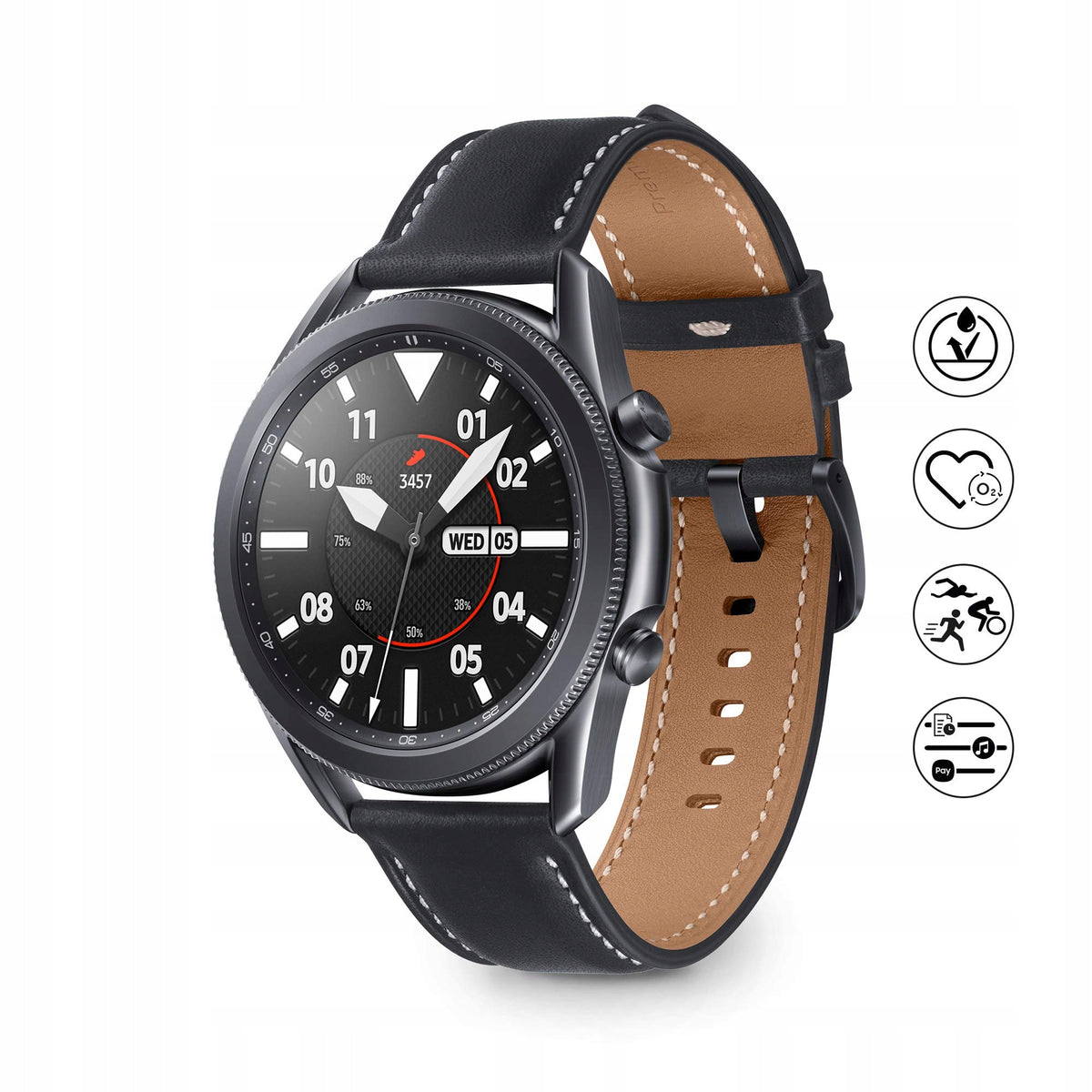 Smartwatch Samsung Galaxy Watch 3 (R845) black